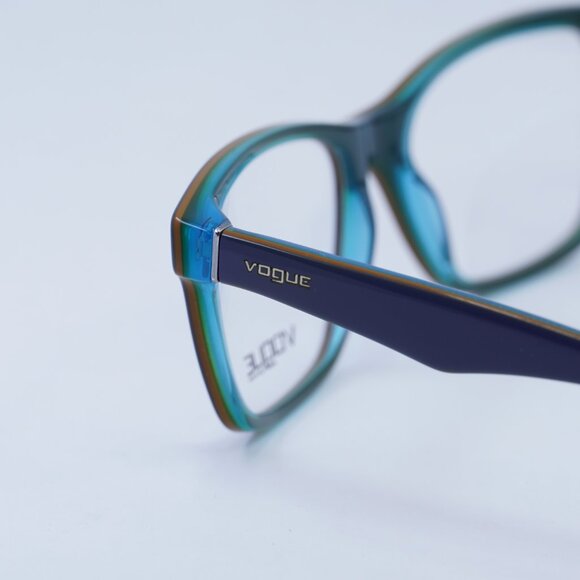 🕶️ New Vogue VO2787 2278 Eyeglasses - Bluette/Orange/Azure Frame 51mm - Picture 6 of 10